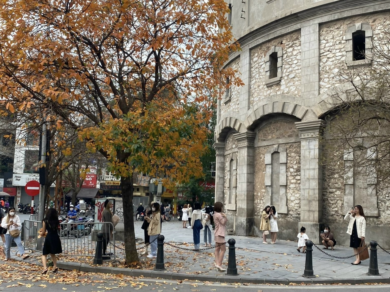 Autumn in Hanoi during October